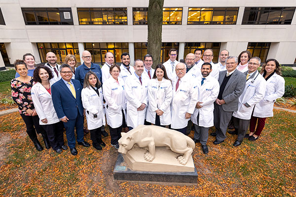 Congenital Heart Center team group photo